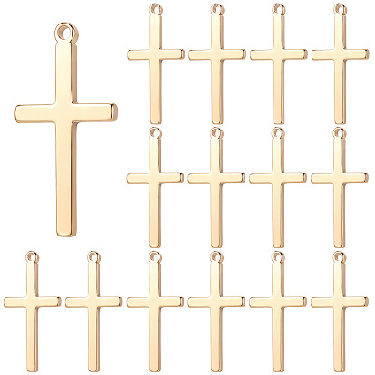 20 латунные подвески шт., без кадмия, без никеля и без свинца, крест прелести
