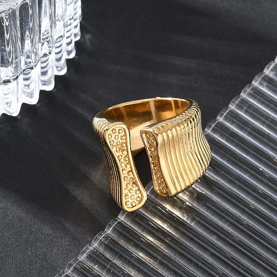 304 манжета из нержавеющей стали., широкое кольцо для унисекс, ионное покрытие (ip)