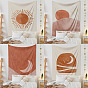 Altar Wiccan Witchcraft Tapestries, Bohemian Style Polyester Backdrops, Photography Background Banner for Party Home Decoration, Rectangle