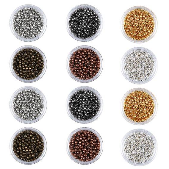 Iron Spacer Beads, Round