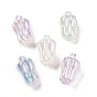 UV Plating Luminous Transparent Acrylic Pendants, Glow in The Dark, Bell Pepper
