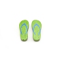 Spray Painted Natural Wood Beads, Flip Flops