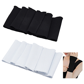 2 шт. 2 цветная полиэстеровая резинка для манжет, отделка воротника выреза горловины пояса, подол спортивной одежды для бейсбола