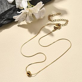 Круглые подвески из нержавеющей стали для женщин, долговечный