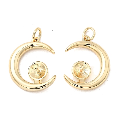 Медные залоги, луна, долговечный, стойки покрытие, без свинца и без кадмия, с целью перехода в кольце