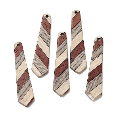 Wenge Wood & Sandalwood & White Ash Pendants, Kite Charms