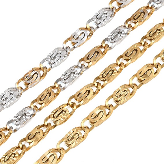 304 из нержавеющей стали lumachina цепи, ионное покрытие (ip), несварные, с катушкой