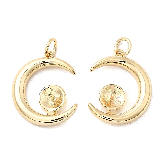 Медные залоги, луна, долговечный, стойки покрытие, без свинца и без кадмия, с целью перехода в кольце