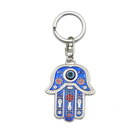 Turkey blue eyes dripping oil small palm keychain key ring palm pendant jewelry accessories