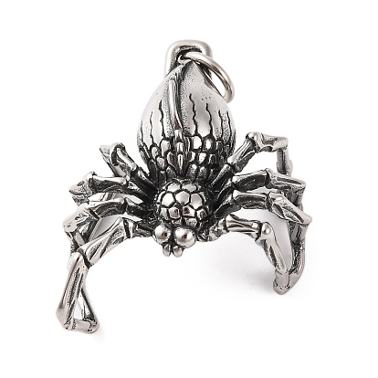 316 хирургические подвески из нержавеющей стали, с целью перехода в кольце, очарование паука