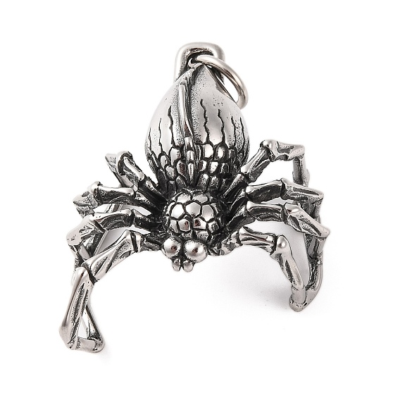 316 хирургические подвески из нержавеющей стали, с целью перехода в кольце, очарование паука
