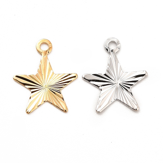 Стойки обшивки латунные подвески, долговечный, звезда очарование
