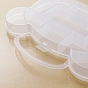 9 пластиковые коробки для органайзеров для украшений в форме медведя, контейнер для хранения с ручкой
