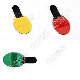 Gorgecraft 3Pcs 3 Colors Composite Cloth Pinkie Fixing Strap, for Fracture Postoperative Fixing Strap inner Aluminum Alloy Fixing Plate