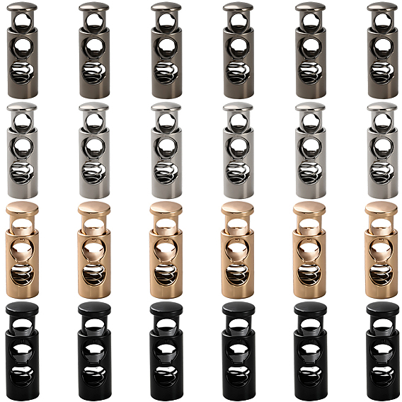 24 шт. 4 цветные литые карточные замки, пряжка свиной нос выдвижная пряжка карта