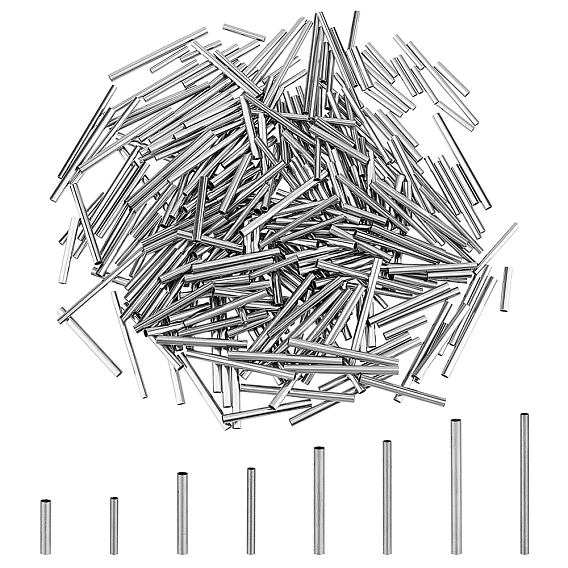 320шт 8 стиль 304 бусины из нержавеющей стали