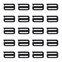 Plastic Bra Strap Hook, Replacement Bra Strap Slide Hook, for Swimsuit Tops and Lingerie, Garment Accessories