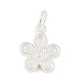 925 подвески-цветы из стерлингового серебра с соединительными кольцами