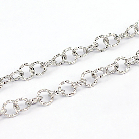 304 сдвоенные цепи из нержавеющей стали, несварные