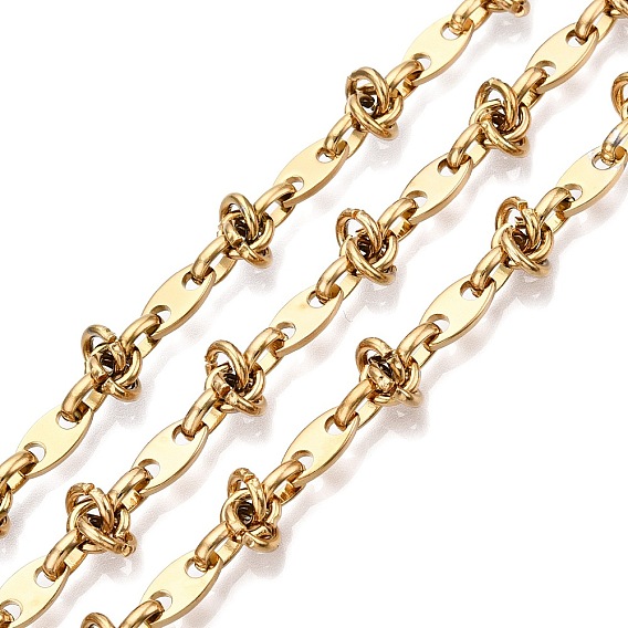 10М-ионное покрытие (IP) 304Цепи с овальными звеньями из нержавеющей стали, плазменная полировка, несварные, с катушкой