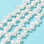 Natural Cultured Freshwater Pearl Beads Strands, Grade 6A+, Rice