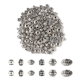 370 шт. 6 бусины в тибетском стиле, без никеля , разнообразные