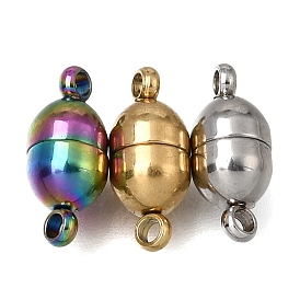 304 магнитные застежки из нержавеющей стали с петлями, овальные