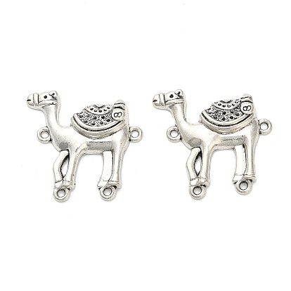 Сплав люстра компонента ссылки тибетском стиле, без свинца и без кадмия, форма верблюда