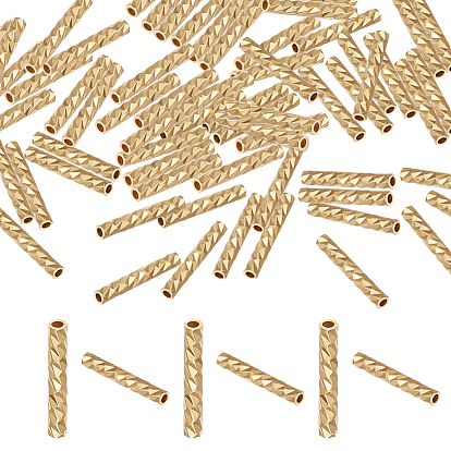 200 шт. стойки, покрытие латунных бусин, без никеля , трубка