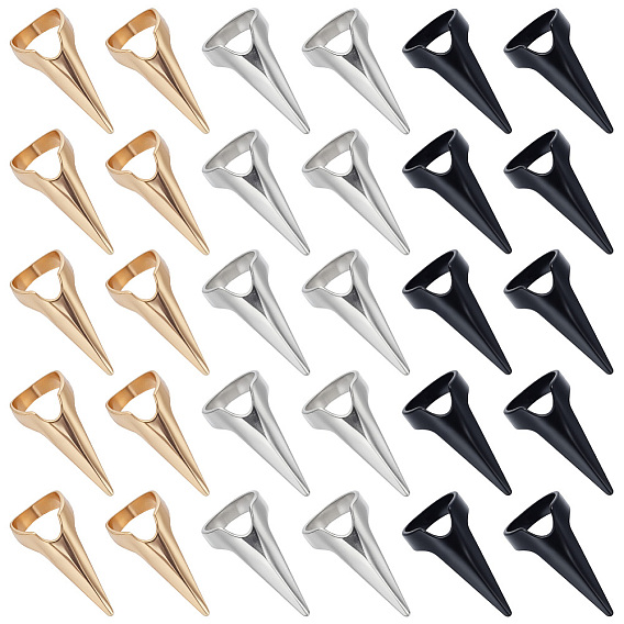 30 шт. 10 цветные литые кольца, ноготь