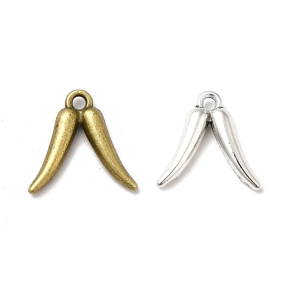 Tibetan Style Alloy Pendants, Chilli Pepper Charms