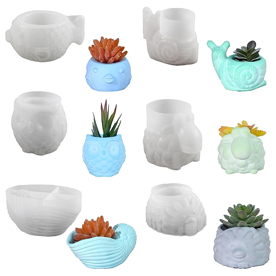 Силиконовые формы для ваз, формы для литья смолы, для уф-смолы, изготовление изделий из эпоксидной смолы