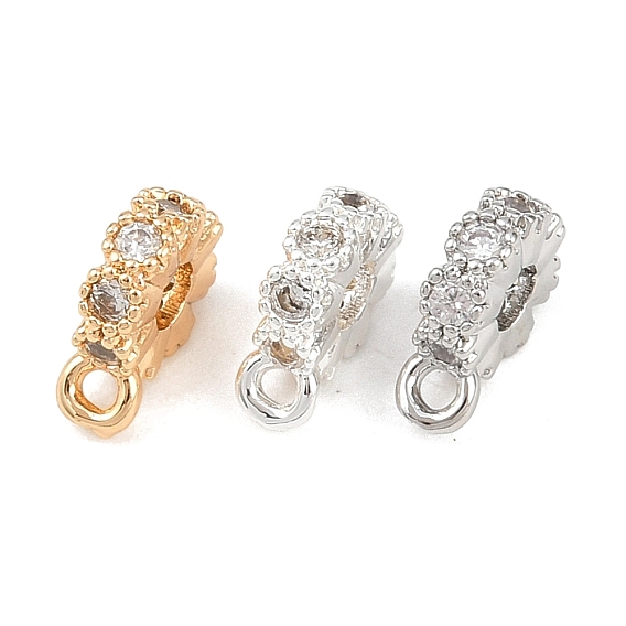 Латунные поручни из кубического циркония с микропаве