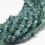 Polies puces d'apatite naturelle perles brins, teint, 3~11x4~5x6mm, Trou: 1mm, Environ 103 pcs/chapelet, 16.1 pouce