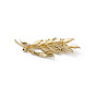 Rhinestone Brooch Pin, Light Gold Alloy Lapel Pin for Backpack Clothes