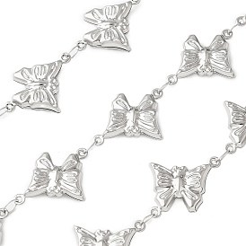 304 Цепи-бабочки из нержавеющей стали, пайки, с катушкой