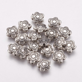 Ccb perles en plastique, fleur