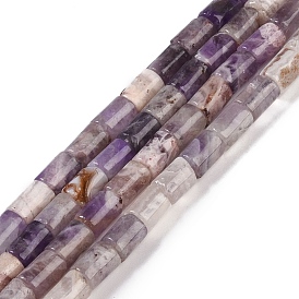 Natural Amethyst Beads Strands, Column