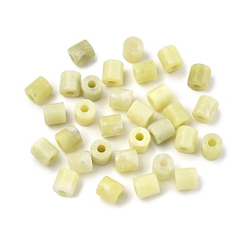 Натуральные бусины из нефрита xiuyan, колонка