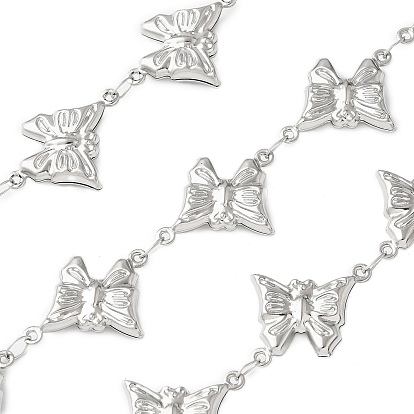 304 Цепи-бабочки из нержавеющей стали, пайки, с катушкой