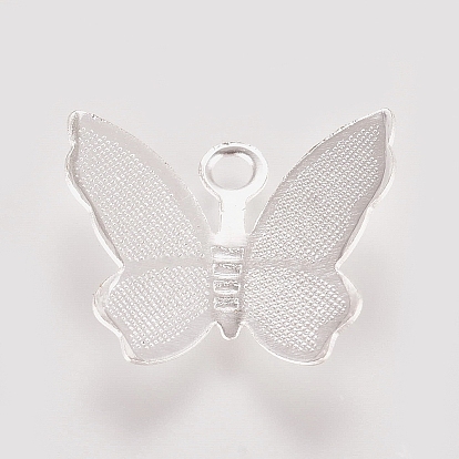 Латунные филигранные подвески, бабочки прелести