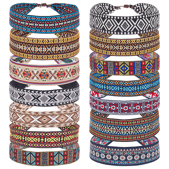 14Pcs Polyester Hat Chains