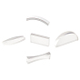 5Pcs 5 Style  Acrylic Physics Optical Lens, Lab Supplies
