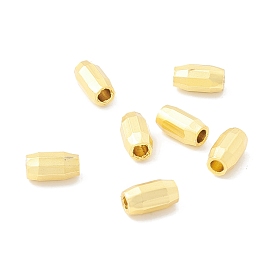 Brass Beads, Long-Lasting Plated, Oval