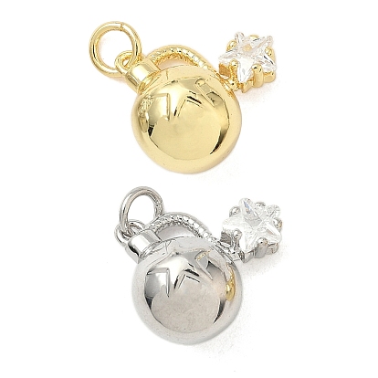 Латунные микро проложить кубического циркония подвески, бомба, долговечный, без кадмия и без свинца, стойки покрытие, с целью перехода в кольце