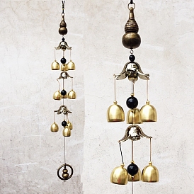 Gourd Alloy Wind Chime, Home Feng Shui Hanging Decoration