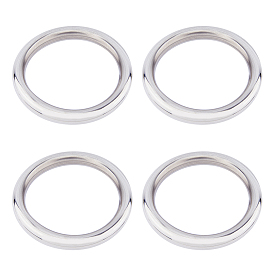 304 de acero inoxidable que une los anillos, Anillo tórico para artesanía de macramé