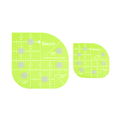 2 Stück 2 Stile Acryl-Ausrichtungs-T-Shirt-Lineale, Linealführung, zum Aufbringen von Vinyl- und Sublimationsmustern auf Hemden