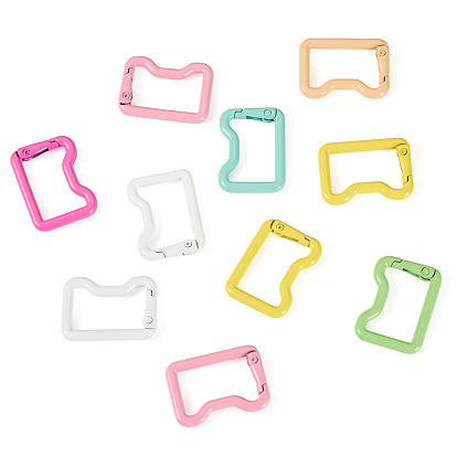 10шт. пружинных колец для ворот, окрашенных аэрозольной краской, форма кошки