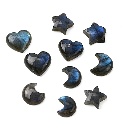 Природные кабошон лабрадора, разнообразные